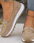 Nivelle™| Flat Buckle Loafers