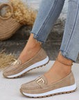 Nivelle™| Flat Buckle Loafers