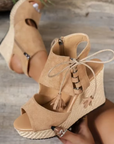 Karessa™| Wedge Sandals