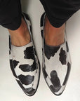 Melisse™| Cow Print Slip-Ons