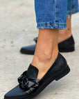 Eloura™| Elegant Bow Loafers