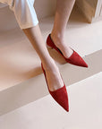 Charice™| Red Suede Pumps
