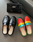 Kira™| Bright Loafer Slides