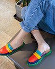 Kira™| Bright Loafer Slides