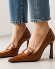 Rosina™| Leather Heels