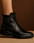 Jovena™| Leather Ankle Boots