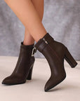 Dalisse™| Buckle Ankle Boots