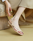 Kaira™| Open Toe Heels