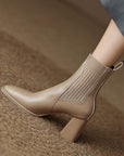 Lorivane™| Square Ankle Boots
