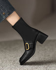 Aquene™| Leather Ankle Boots