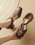 Michela™| Square Toe Sandals
