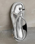 Kaydence™| Silver Block Sandals