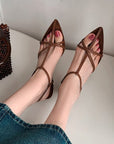 Thara™| Elegant Strap Heels