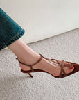 Thara™| Elegant Strap Heels
