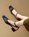 Noelle™| Mesh Block Heels