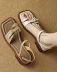 Elva™| Square Toe Sandals