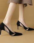 Alina™ | Mesh Stiletto Pumps