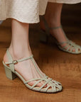 Chica™| Elegant T-Strap Sandals