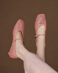 Miela™| Square Toe Flats