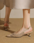 Carina™| Cutout Sling Heels