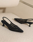 Carina™| Cutout Sling Heels