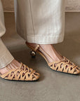 Carman™| Cutout Sling Heels
