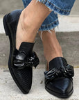 Eloura™| Elegant Bow Loafers