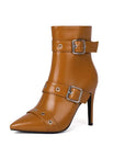 Kirella™| Buckle Stiletto Boots