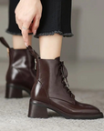 Jovinna™| Square Ankle Boots