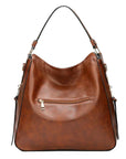 Giselle™| Leather Shoulder Bag