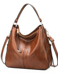 Giselle™| Leather Shoulder Bag
