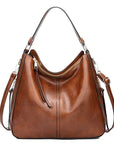 Giselle™| Leather Shoulder Bag
