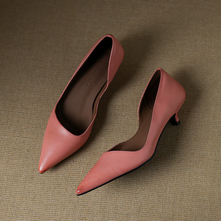 Kynora™| Leather Heels