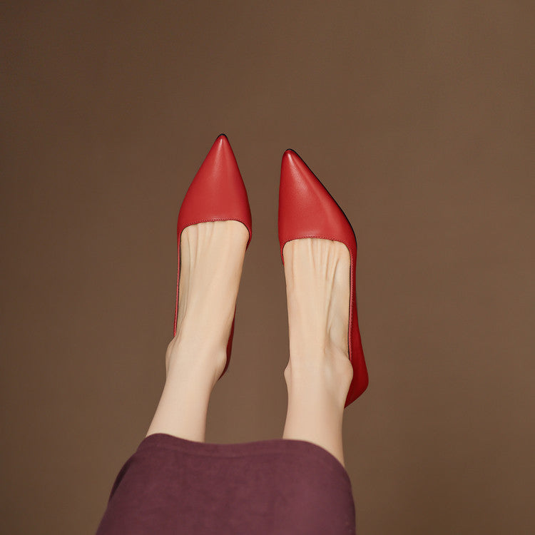 Kynora™| Leather Heels
