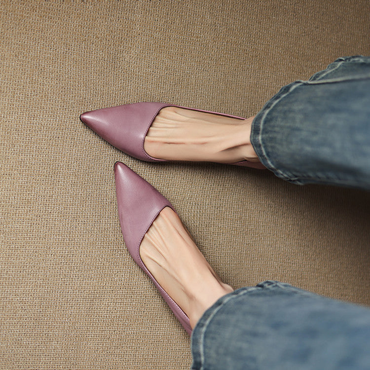 Kynora™| Leather Heels