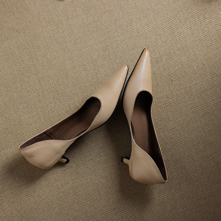 Kynora™| Leather Heels