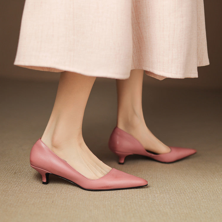 Kynora™| Leather Heels