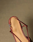 Celestelle™| Leather Slingbacks