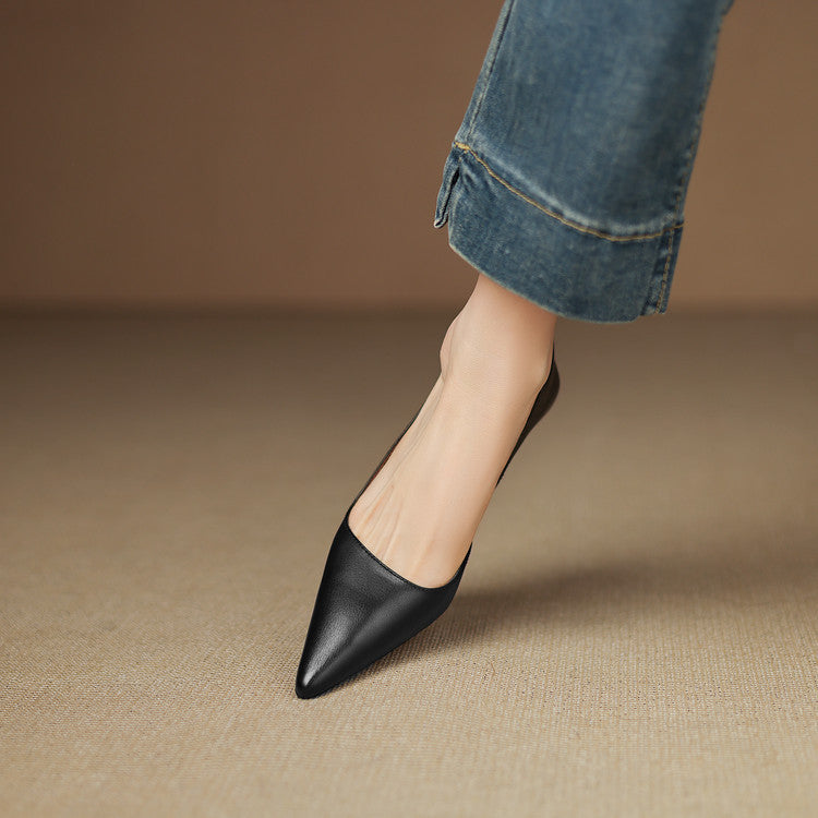 Kynora™| Leather Heels