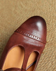 Galira™| Leather Flats