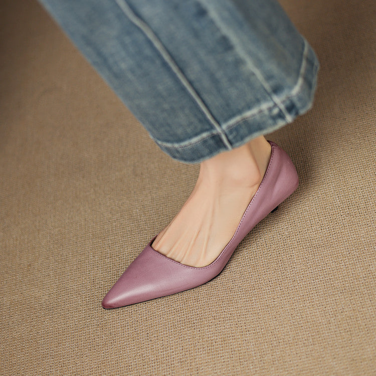 Kynora™| Leather Heels