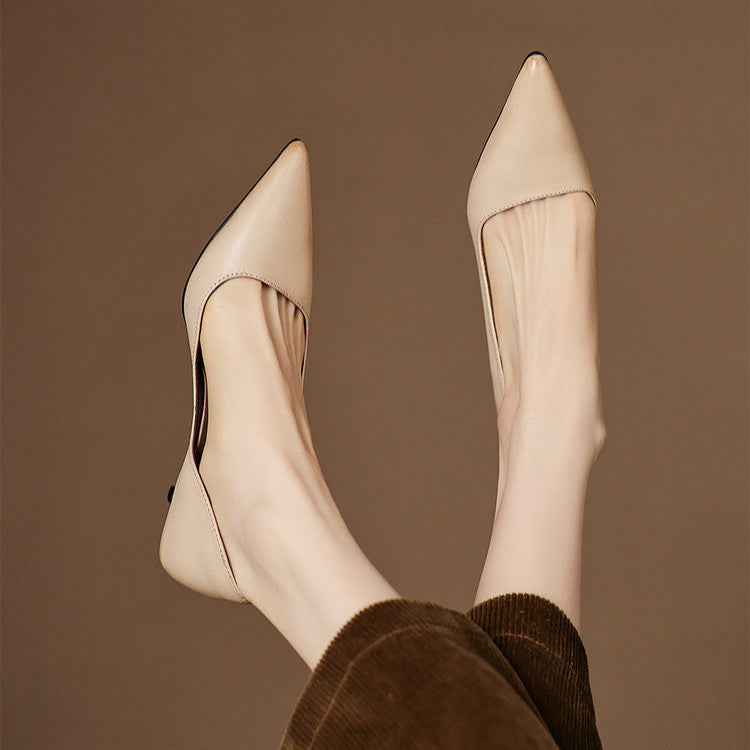 Kynora™| Leather Heels