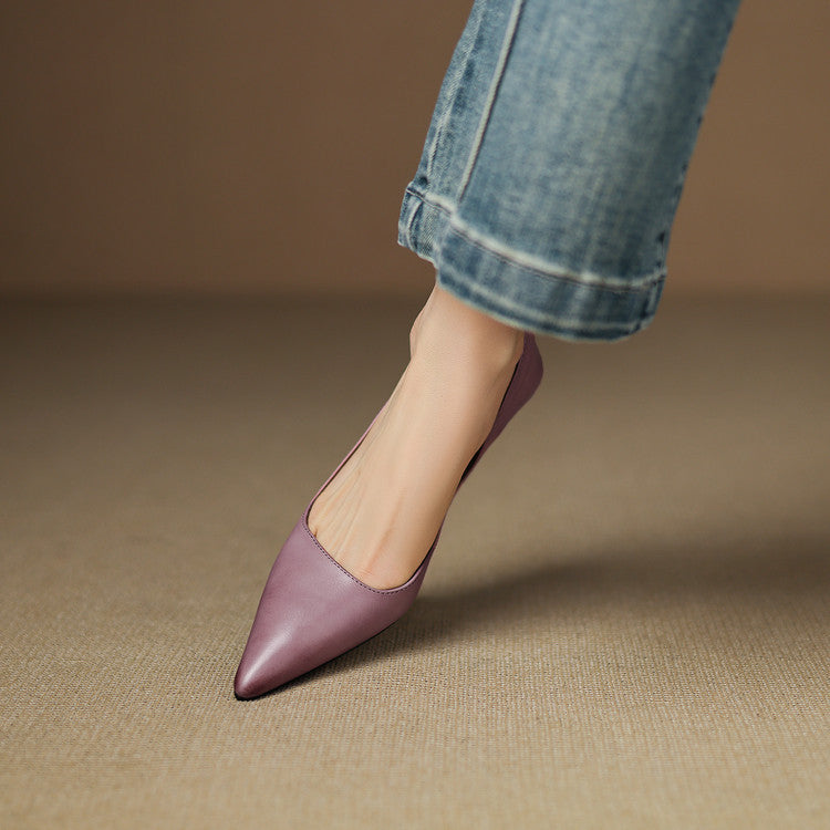 Kynora™| Leather Heels