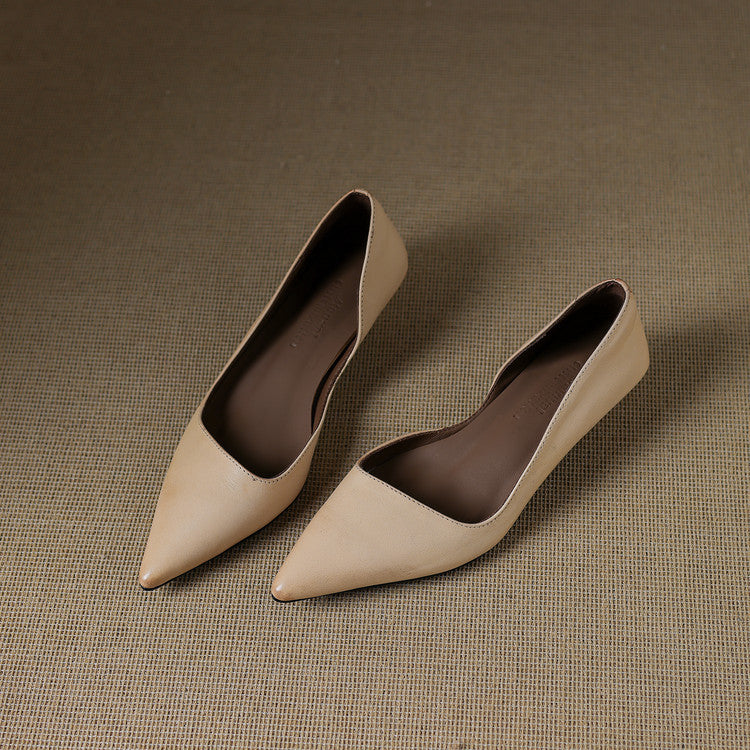 Kynora™| Leather Heels