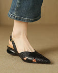 Fynora™| Pointed Toe Slingbacks