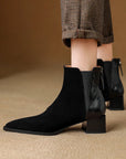 Marvelle™| Leather Ankle Boots