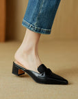 Giselle™| Genuine Leater Mules