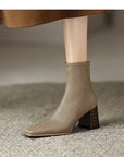 Helyria™| Leather Ankle Boots