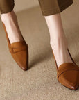 Brivelle™| Mid Heeled Loafers
