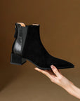 Marvelle™| Leather Ankle Boots